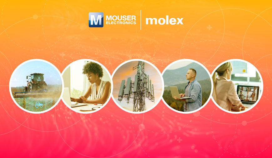 New Content Stream from Molex and Mouser Highlights RF Connectors in Smart Agriculture and Beyond